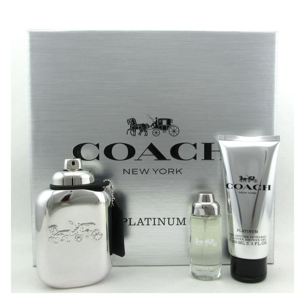 Coach Platinum Gift Set For Men