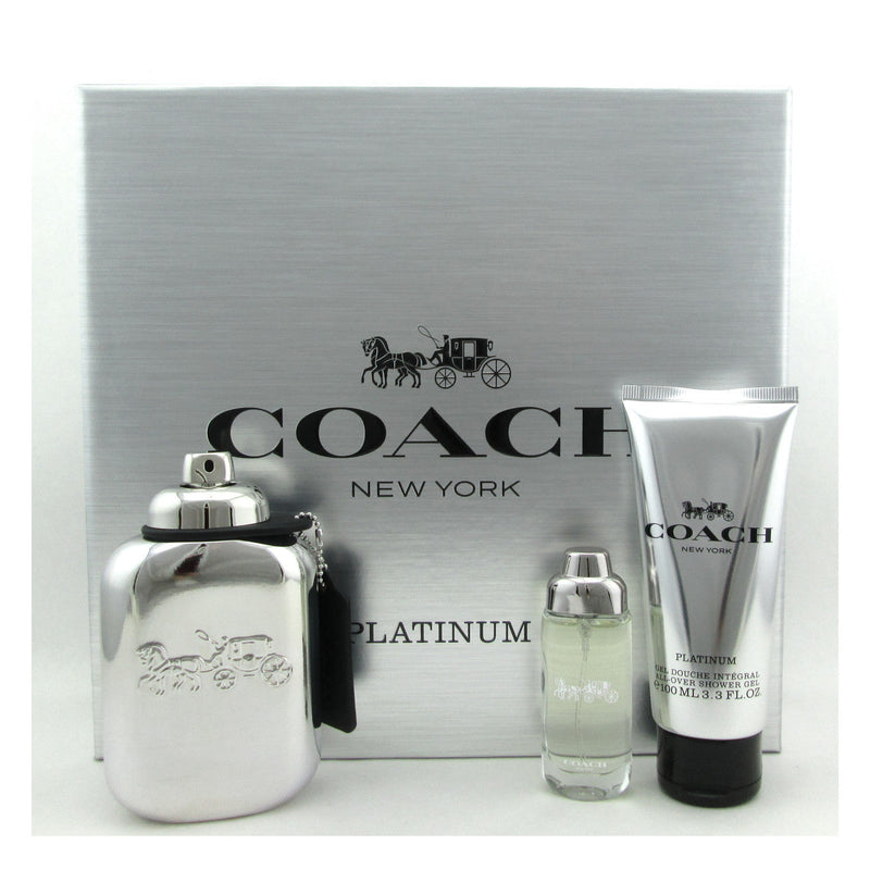 Coach Platinum Gift Set For Men
