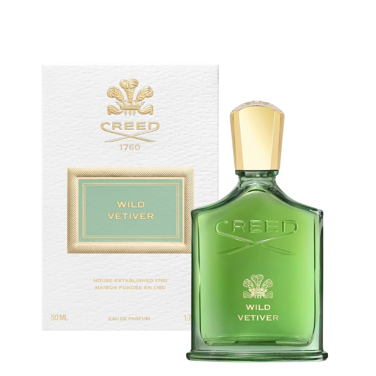 Creed Wild Vetiver Eau De Parfum For Unisex-Citrus Aromatic Perfume 100ml