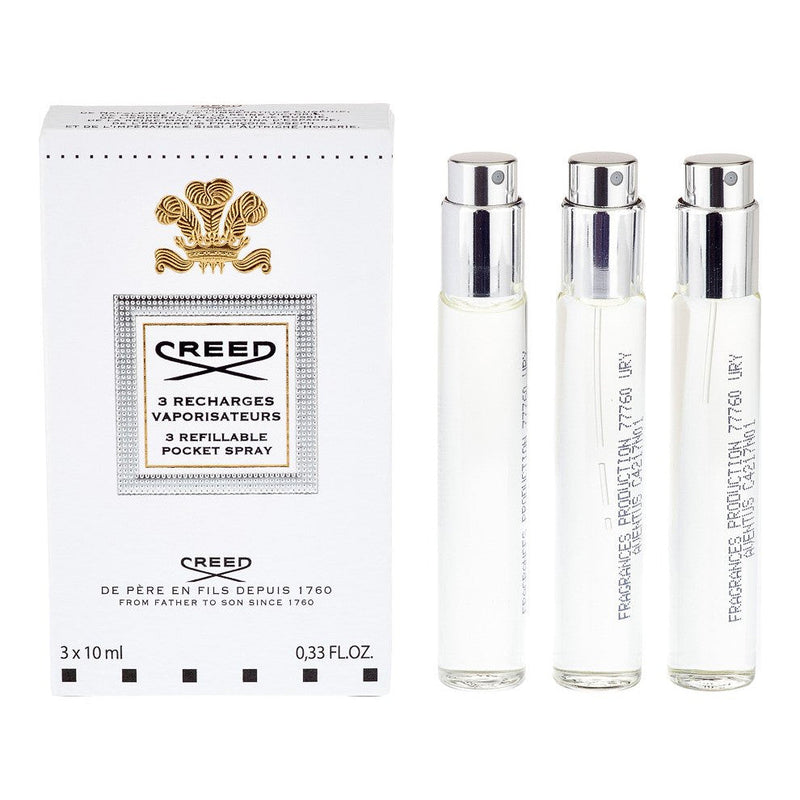 Creed Love In White EDP 3X10ml Refillable Pocket Spray For Women