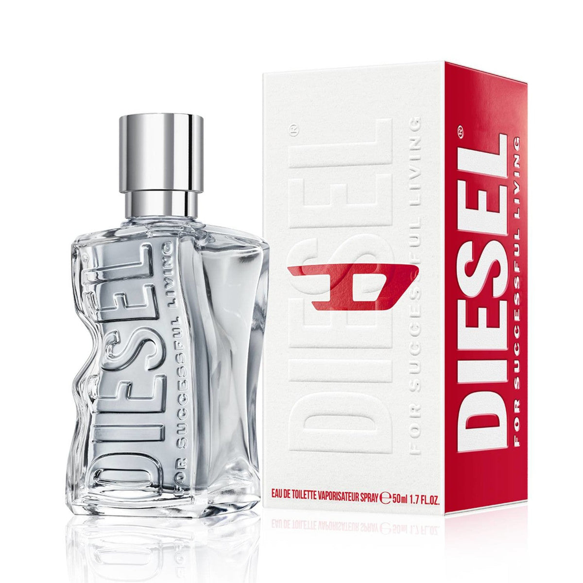 Diesel D Perfume For Unisex EDT 50ml Refillable