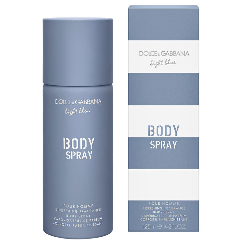 Dolce & Gabbana Light Blue Pour Homme Energizing Body Spray For Men 125ml