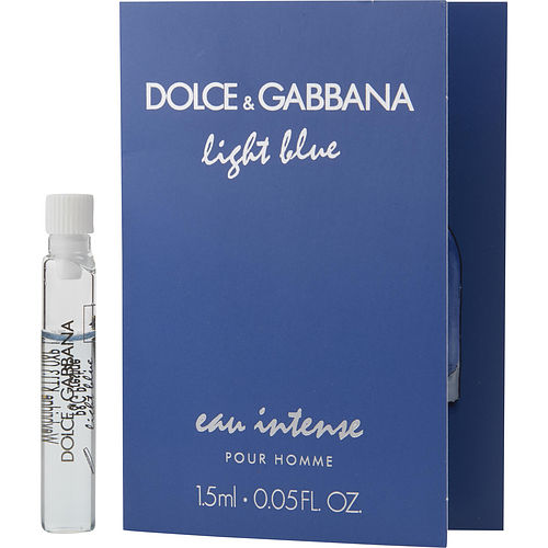 Dolce & Gabbana Light Blue Eau Intense Pour Homme for Men Tube EDP 1.5 ML