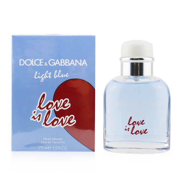 Dolce & Gabbana Light Blue Love Is Love Limited Edition Pour Homme for Men EDT 75 ml