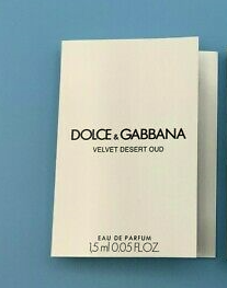 Dolce & Gabbana Velvet Desert Oud for Unisex Tube Spray EDP 1.5 ML