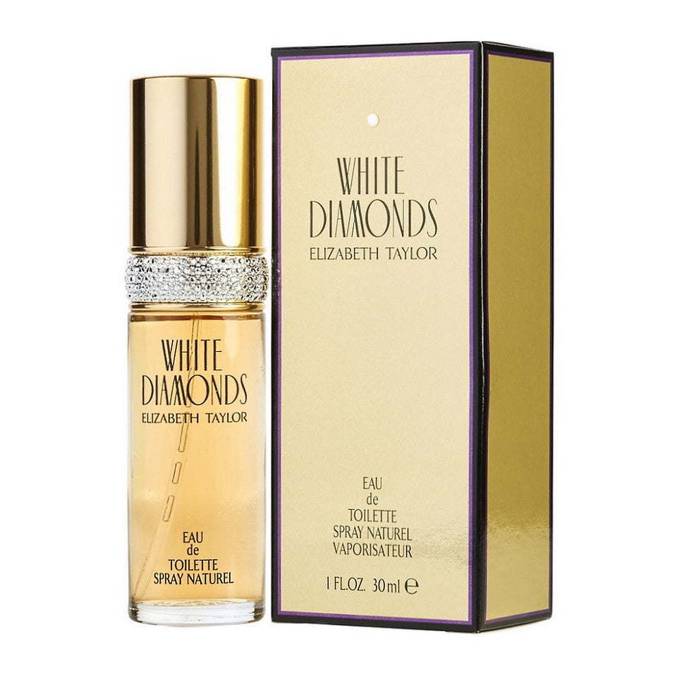 Elizabeth Taylor White Diamonds Eau De Toilette For Women - Floral-Aldehyde Perfume 30ml