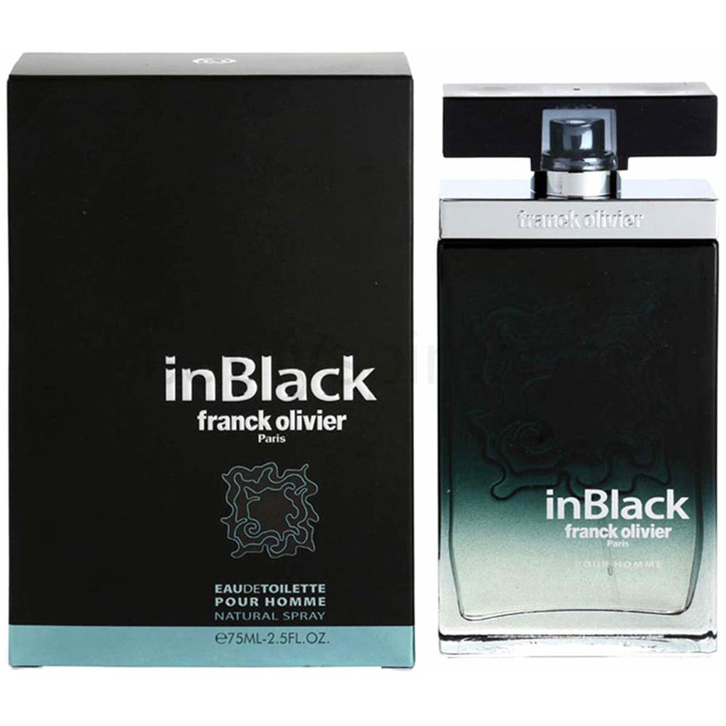 FRANCK OLIVIER IN BLACK POUR HOMME PERFUME FOR MEN EDT 75ml