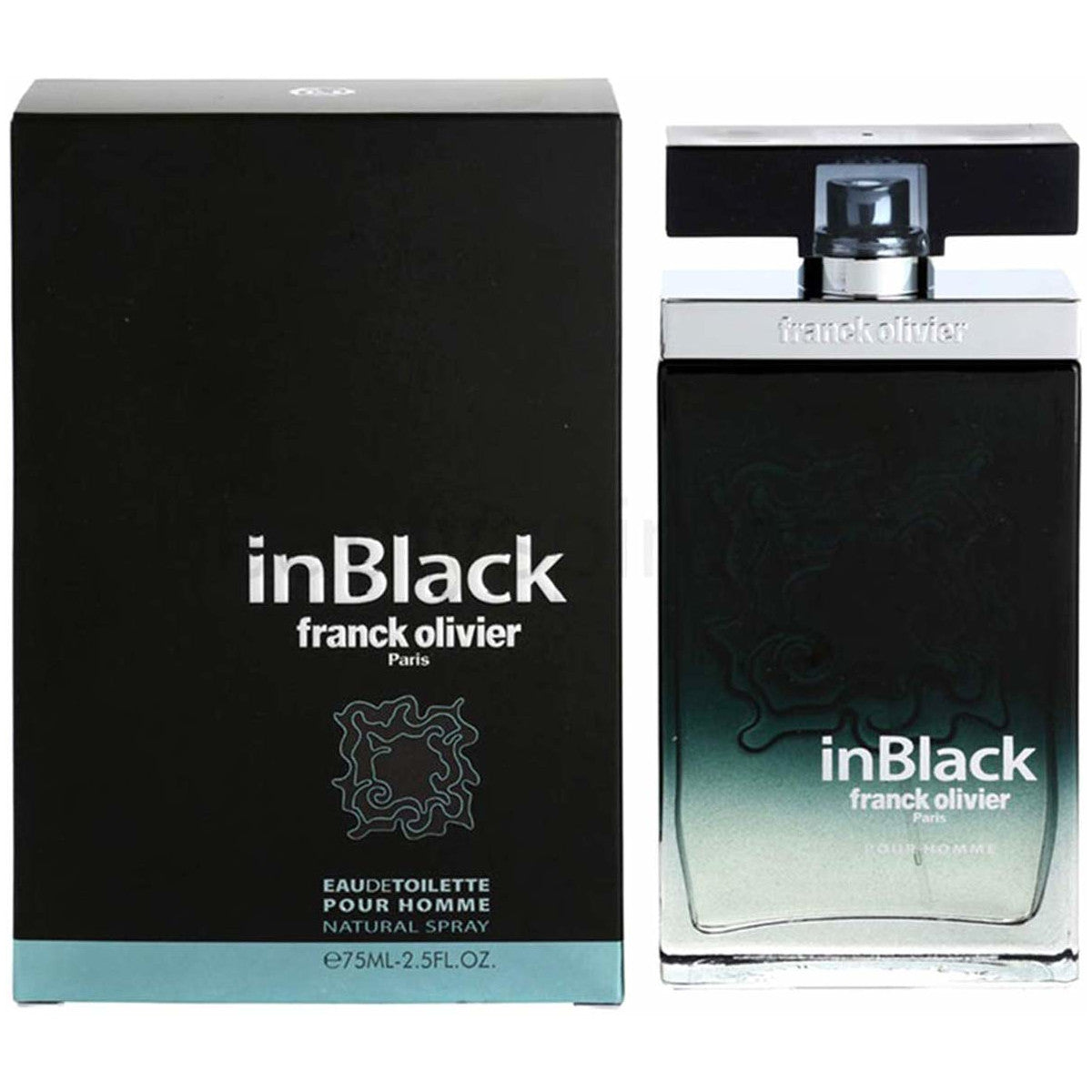 FRANCK OLIVIER IN BLACK POUR HOMME PERFUME FOR MEN EDT 75ml