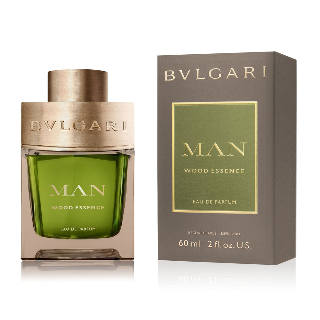 Bvlgari Man Wood Essence Eau De Parfum For Men -Woody?Aromatic Perfume 60ml Refillable