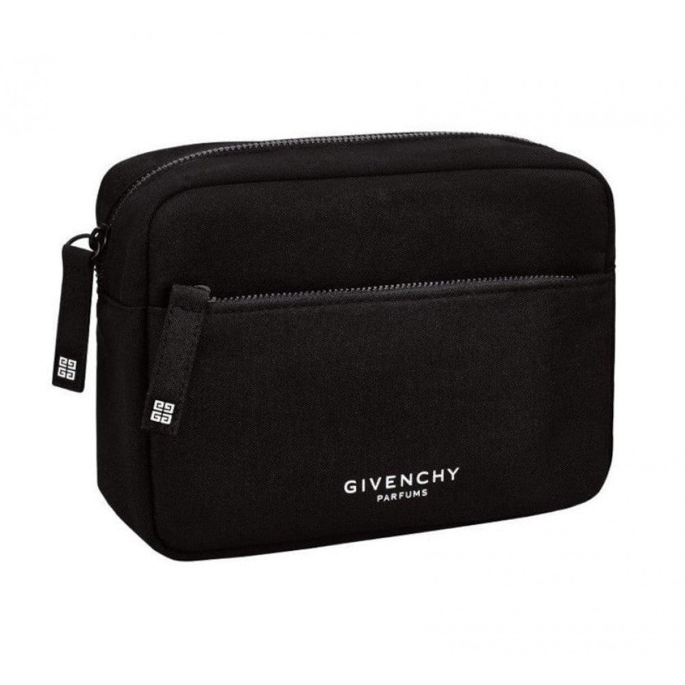 Givenchy For Men Zipped Black Pouch For Men