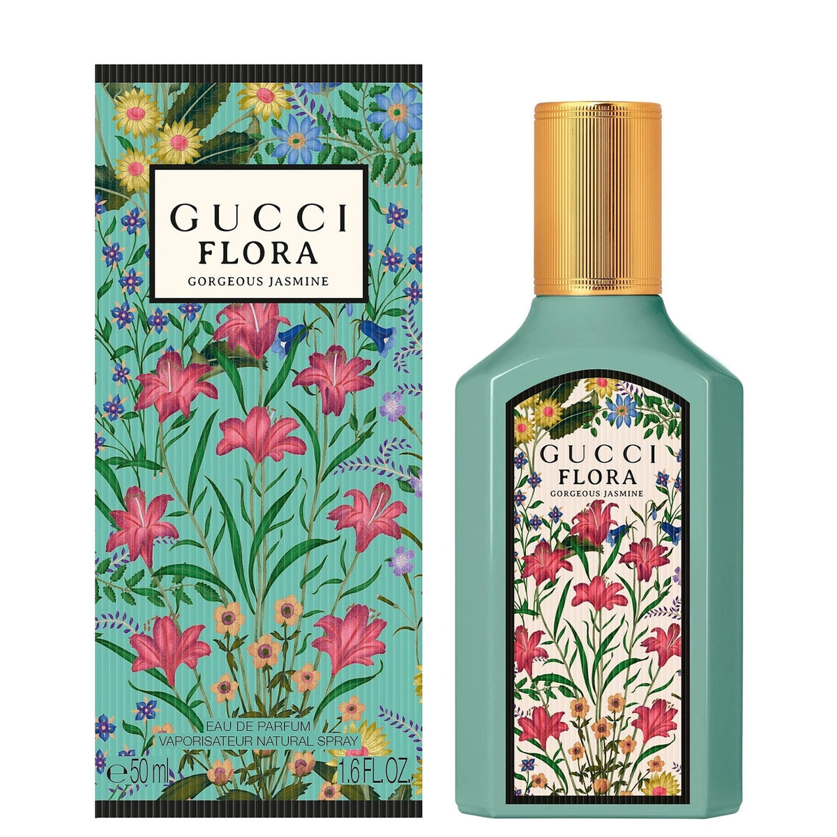 Gucci Flora Gorgeous Jasmine Perfume For Women EDP 50ml