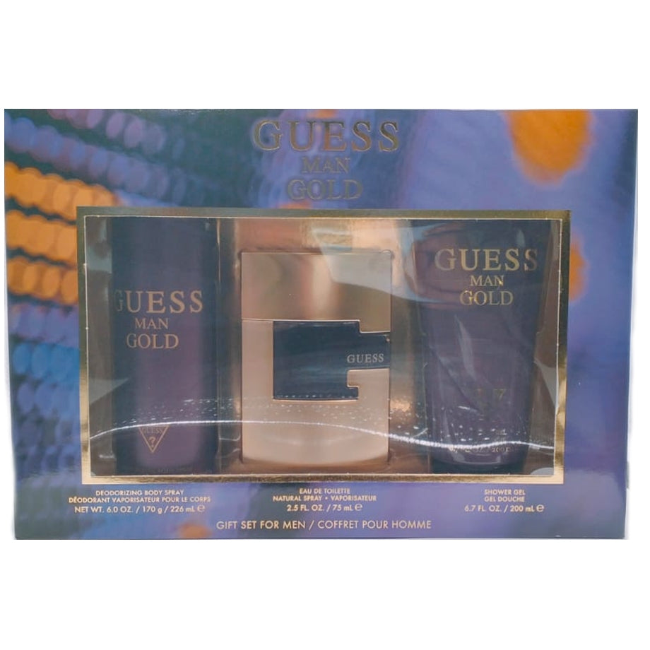 Guess Gold Man Gift Set For Men