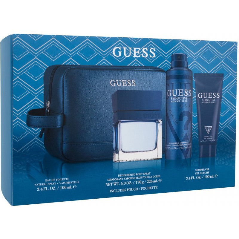Guess Seductive Blue Gift Set For Men