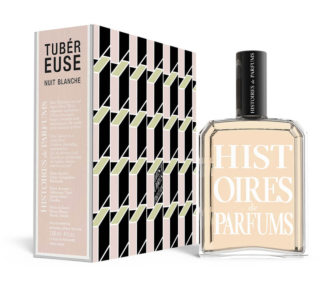 Histoires De Parfums Tubereuse Nuit Blanche Eau De Parfum For Women - Oriental Floral Perfume 120ml