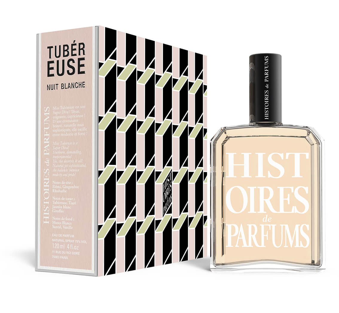 Histoires De Parfums Tubereuse Nuit Blanche Eau De Parfum For Women - Oriental Floral Perfume 120ml