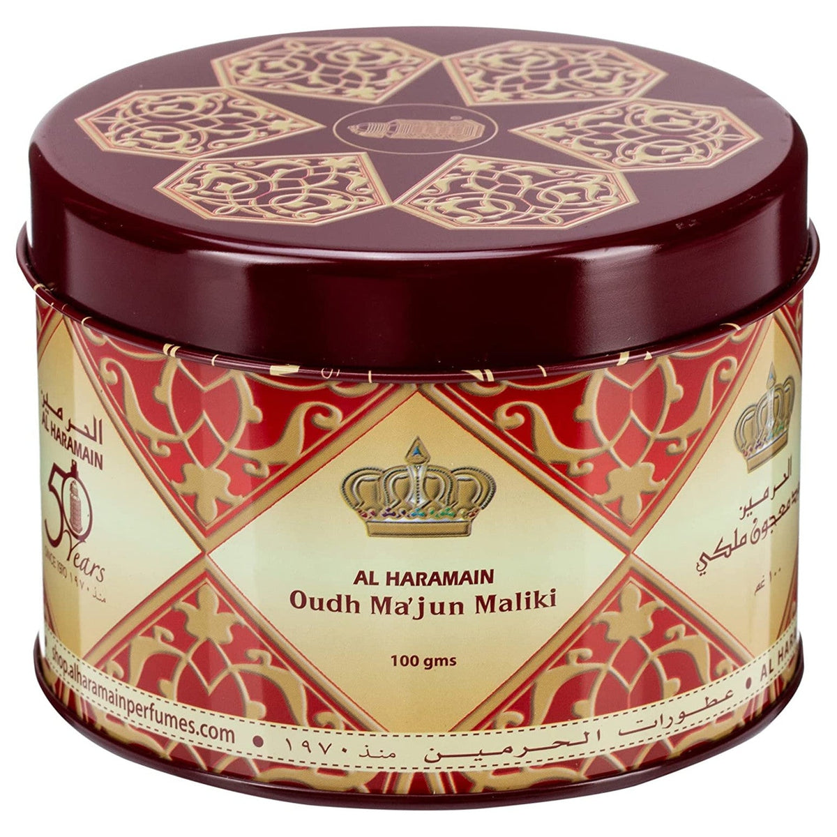 Al Haramain Oudh Ma’jun Maliki 100g AHP1550 Tester