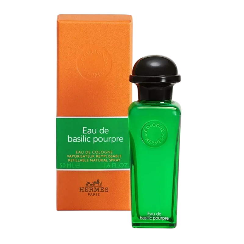 Hermes Eau De Basilic Pourpre Perfume For Unisex EDC 50ml Refillable