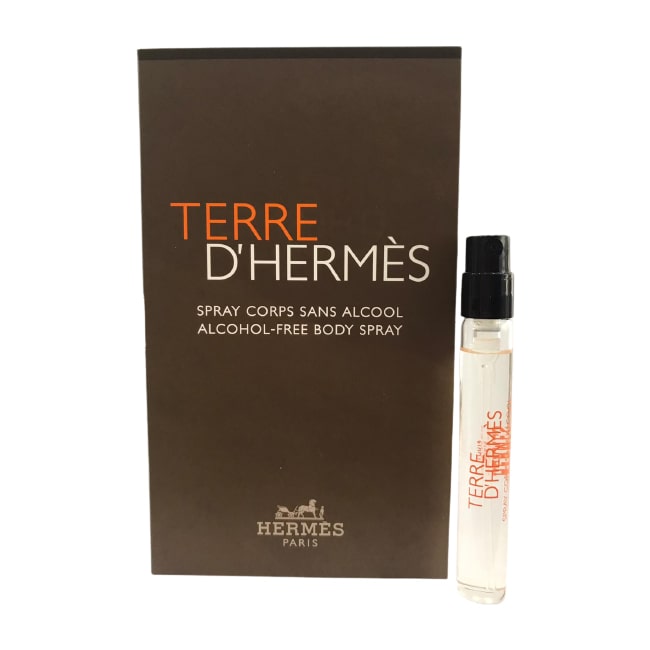 Hermes Terre D'Hermes Tube Spray Alcohol Free Body Spray For Men 4ml