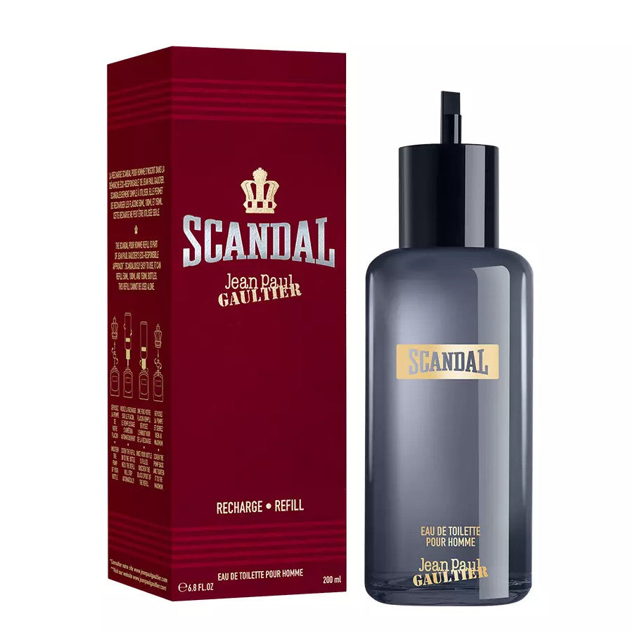 Jean Paul Gaultier Scandal Perfume For Men EDT 200ml Refill