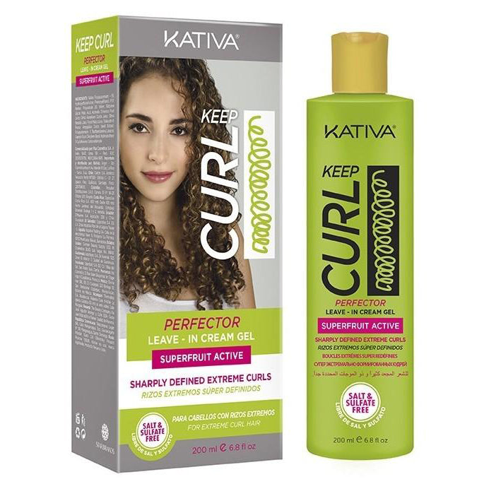 Kativa Keep Curl Perfector Leave - In Cream Gel, 200ml