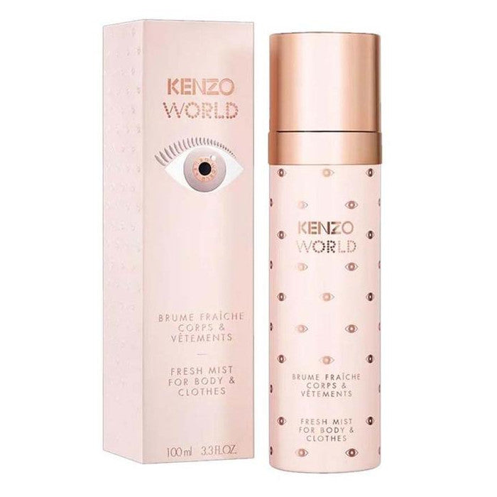 Kenzo World Fresh Mist For Body & Clothes 100ml For Women