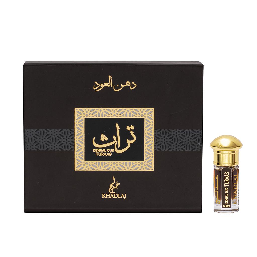 Khadlaj Dehnal Oud Turaas Concentrated Perfume Oil 3ml