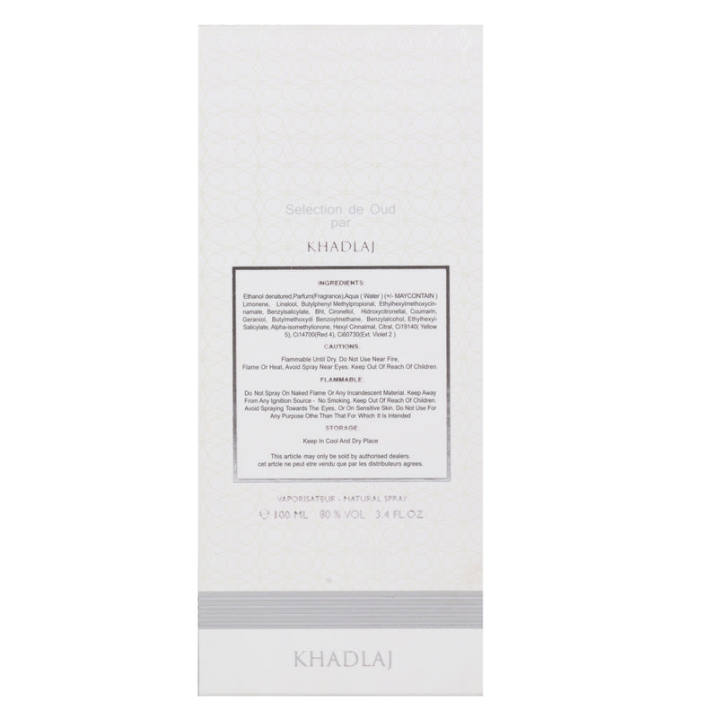 Khadlaj  Musk Pour Narcis  Unisex  EDP 100 ml