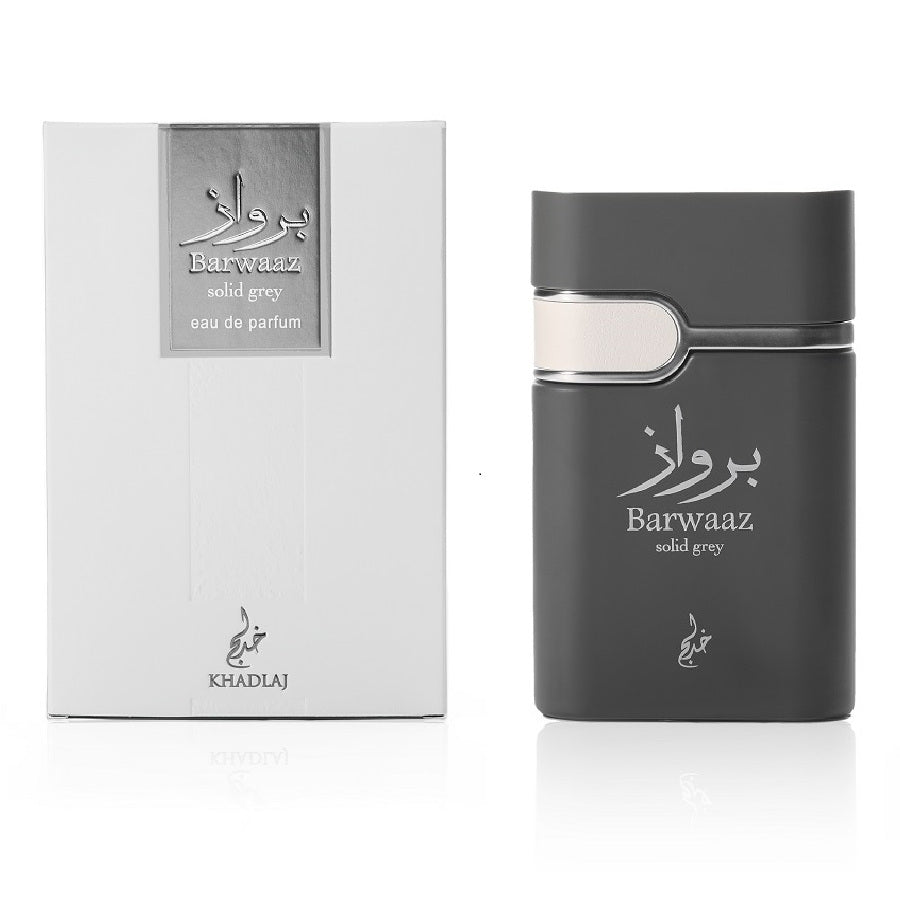 Khadlaj Spray Barwaaz Solid Gray EDP For Unisex 100ml