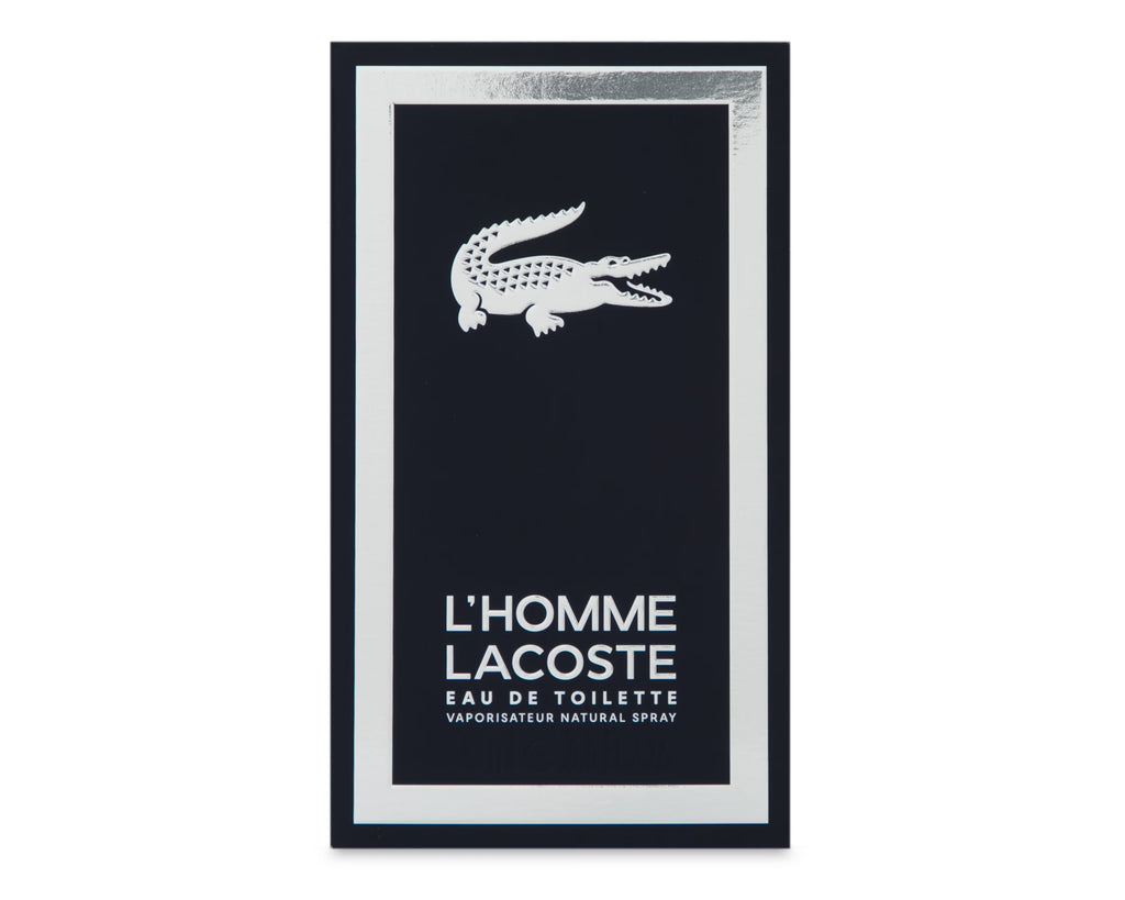 Lacoste L'homme Eau De Toilette For Men - Woody Spicy Perfume 100ml