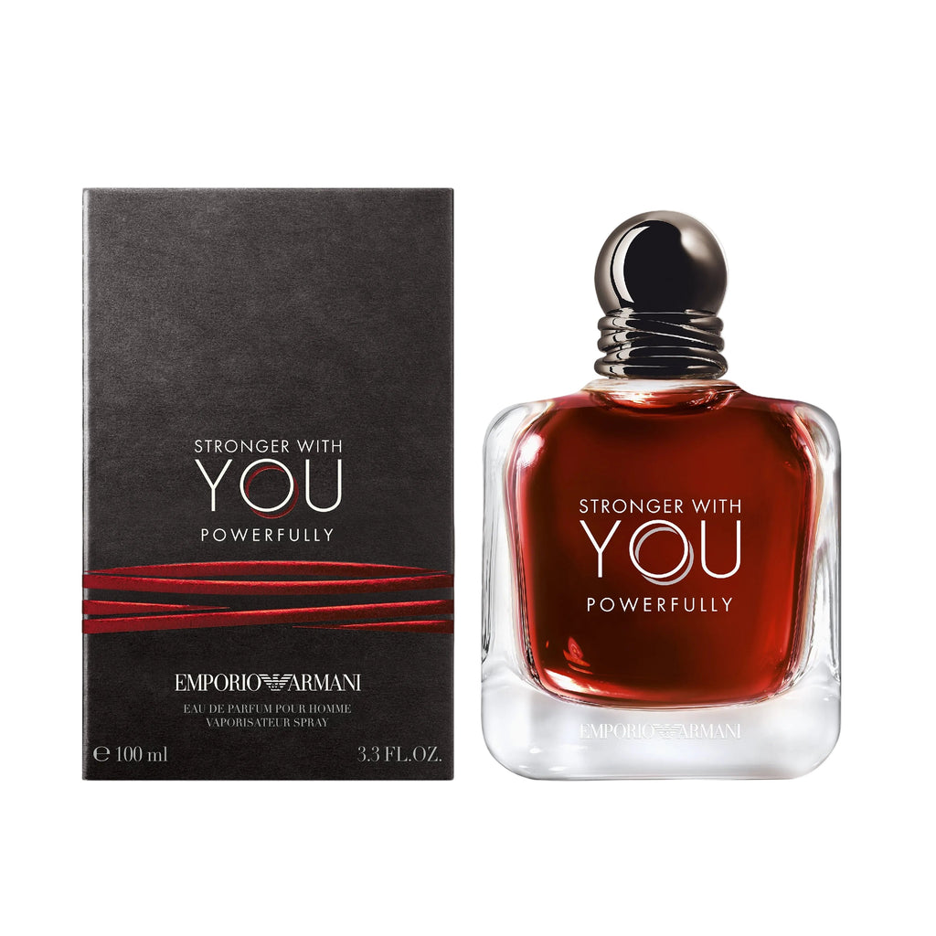 Armani Stronger With You Powerfully Eau De Parfum For Men - Oriental Vanilla Perfume 100ml