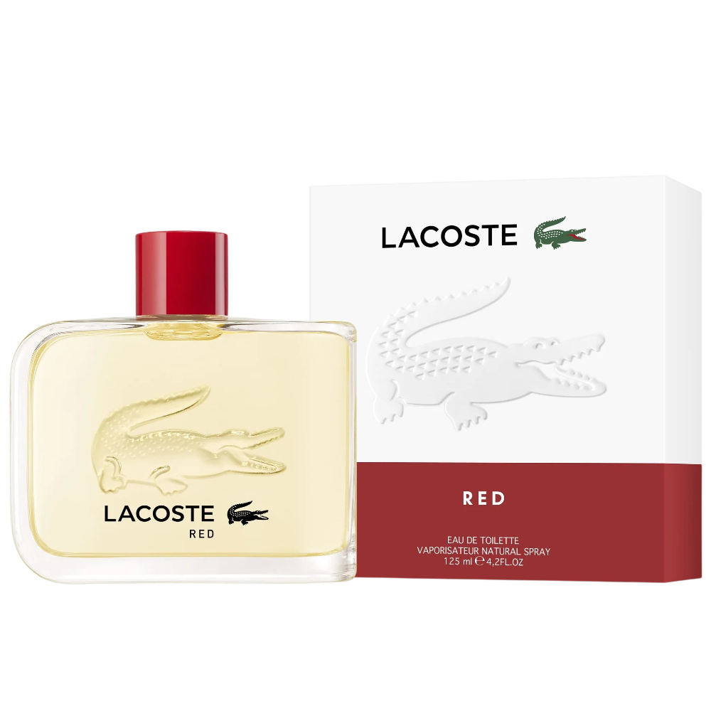 Lacoste Red Perfume For Men EDT 125ml