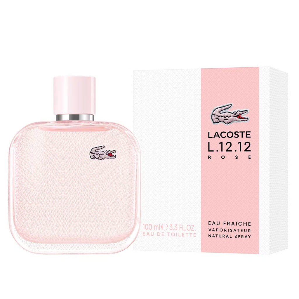Lacoste L.12.12 Rose Eau Fraiche Perfume For Women EDT 100ml