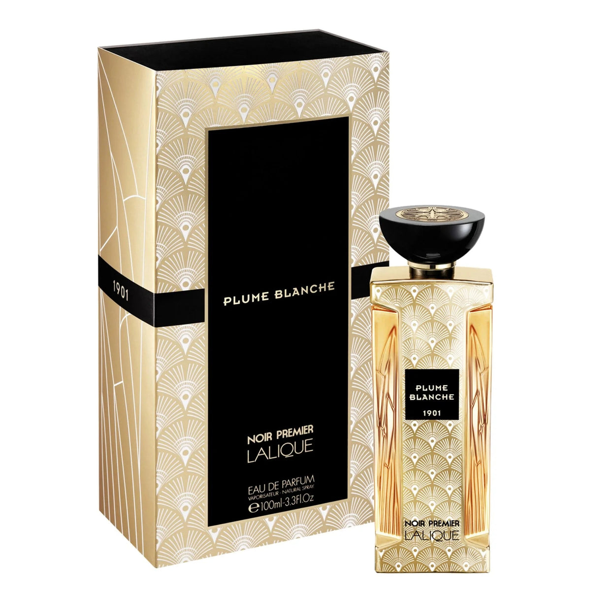Lalique Noir Premier Plume Blanche 1901 Perfume For Unisex EDP 100ml