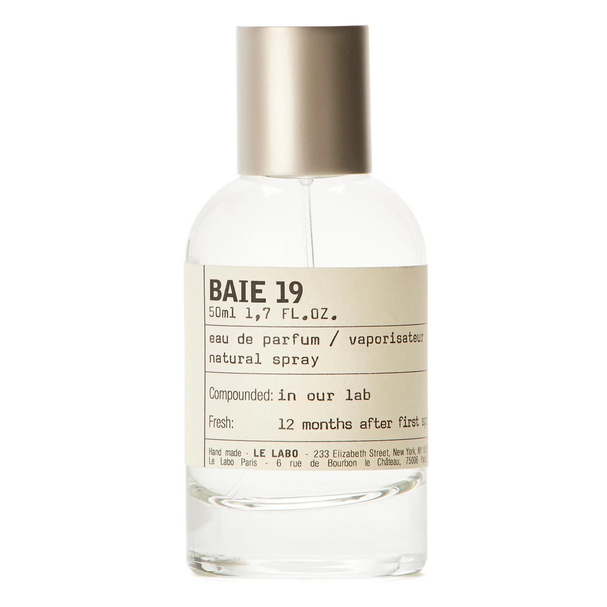 Le Labo Baie 19 Perfume For Unisex EDP 50ml