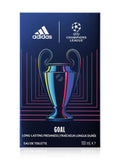 Adidas Champions League Goal Eau De Toilette For Men - Aromatic?Fresh Perfume 100ml