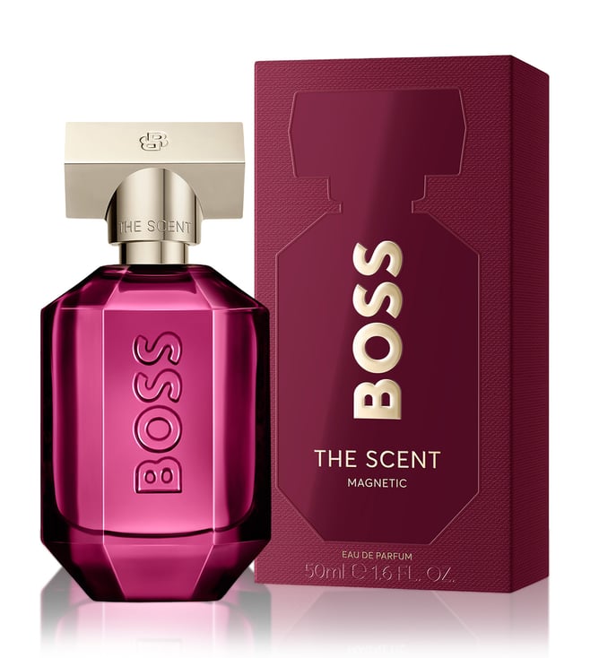 Hugo Boss The Scent Magnetic For Her Eau De Parfum For Women-Amber Floral Perfume 50ml