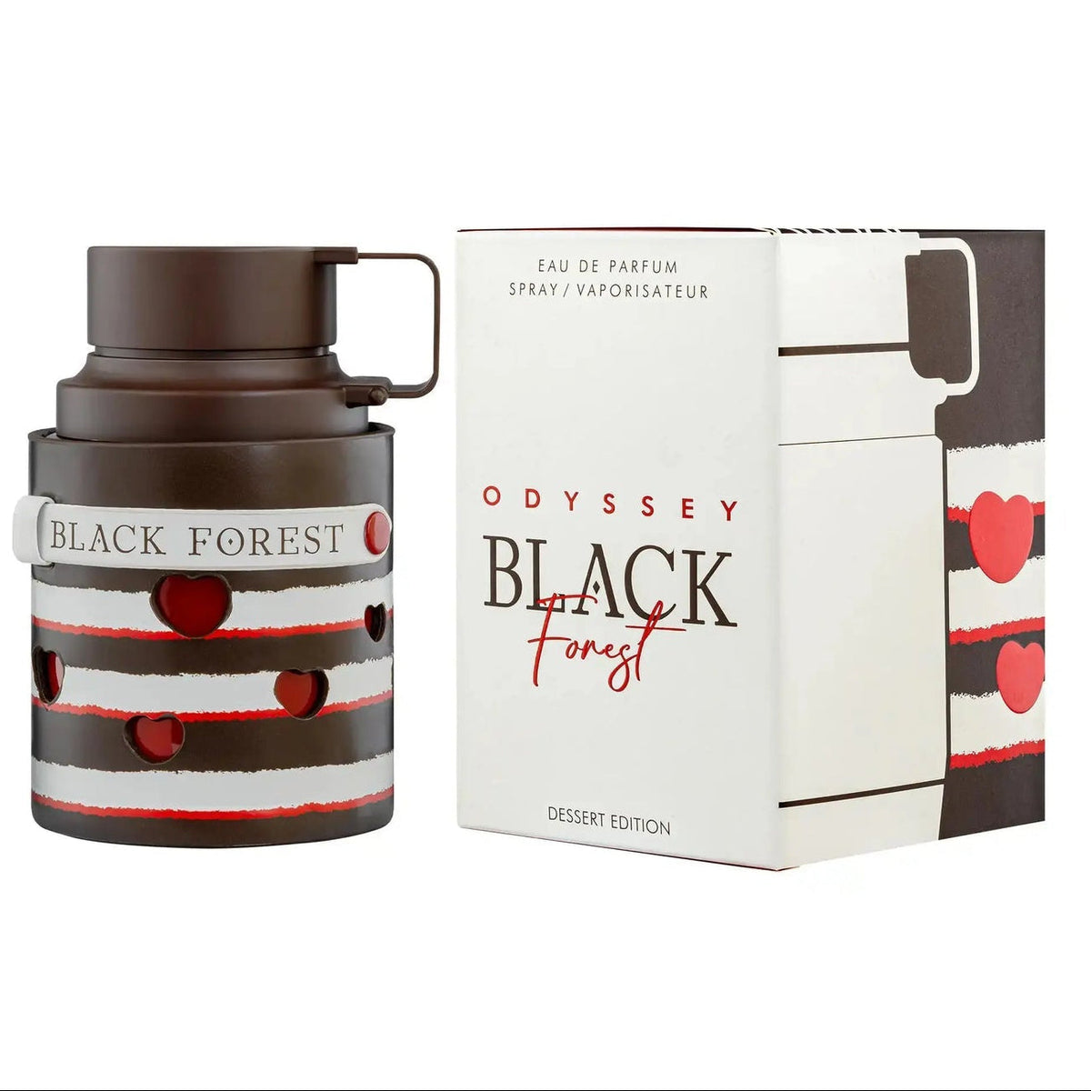 Armaf Odyssey Black Forest Dessert Edition Eau De Parfum For Unisex - Oriental Vanilla Perfume 100ml