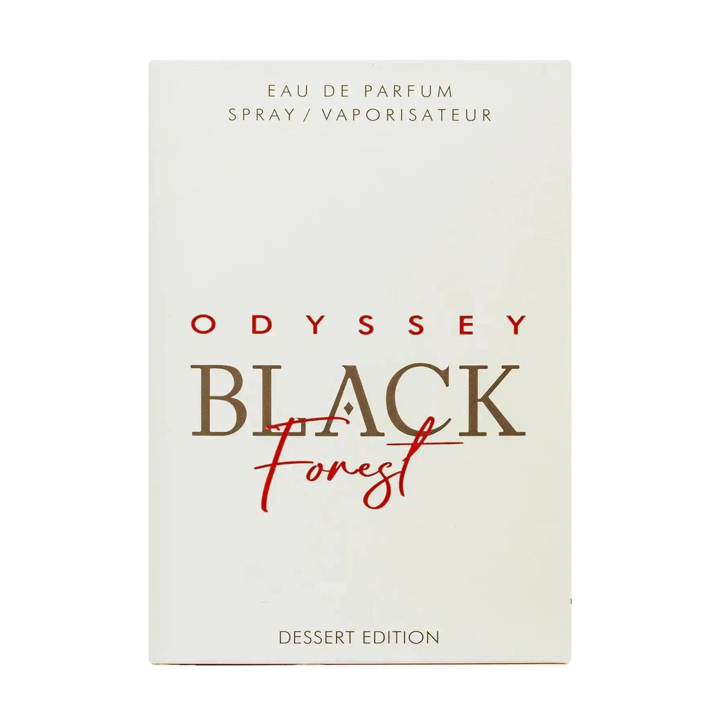 Armaf Odyssey Black Forest Dessert Edition Eau De Parfum For Unisex - Oriental Vanilla Perfume 100ml