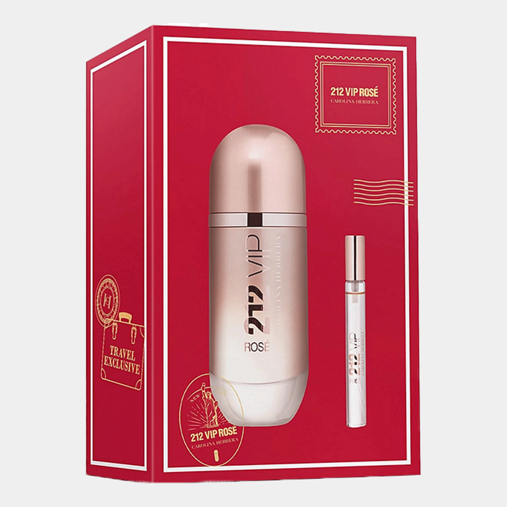Carolina Herrera 212 Vip Rose Gift Set For Women
