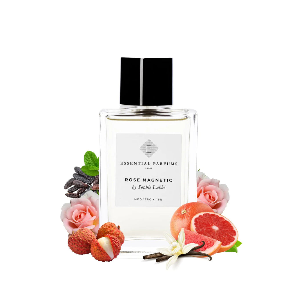 Essential Parfums Rose Magnetic Perfume For Unisex EDP 100ml Refillable
