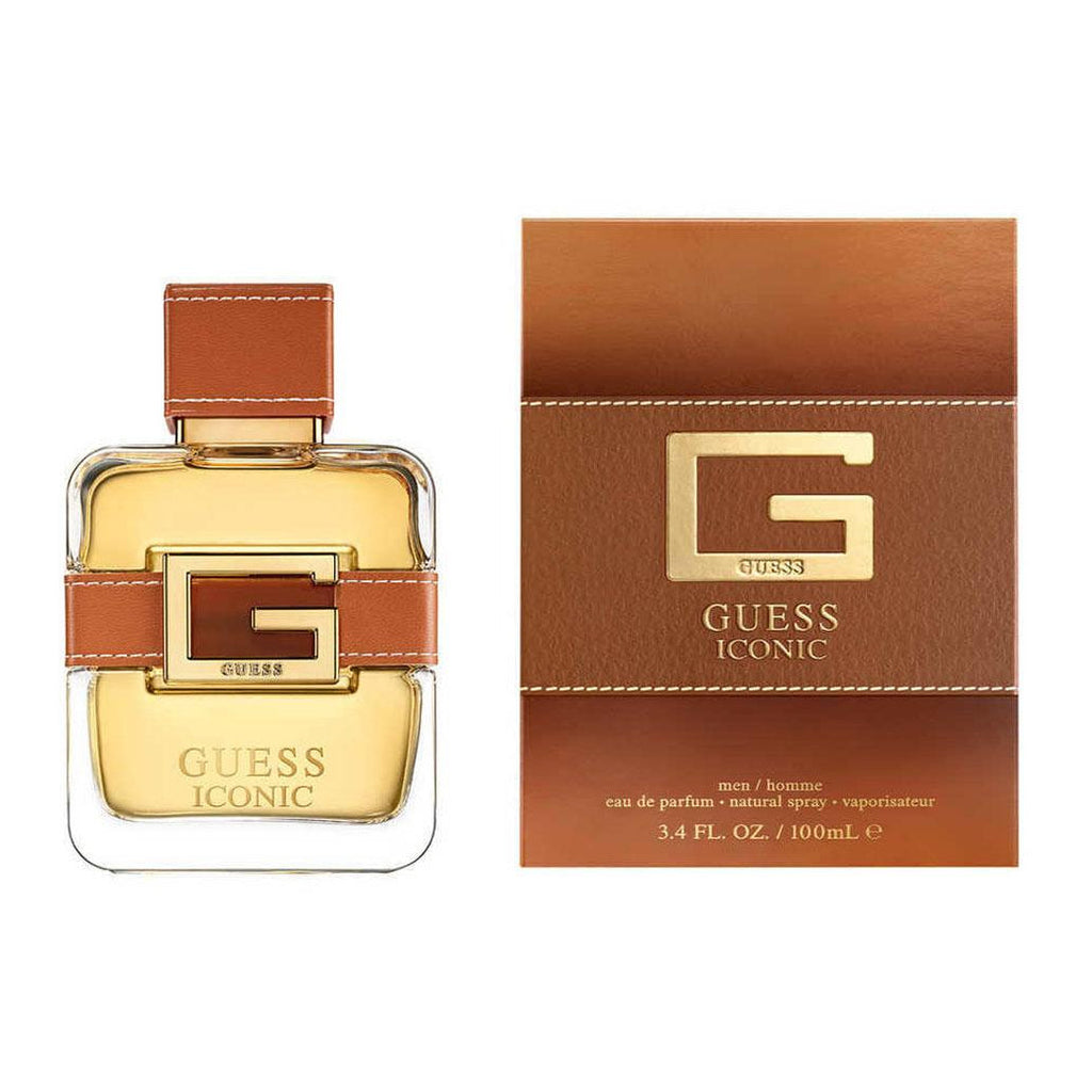 Guess Iconic Men Eau De Parfum For Men - Woody Aromatic Perfume 100ml