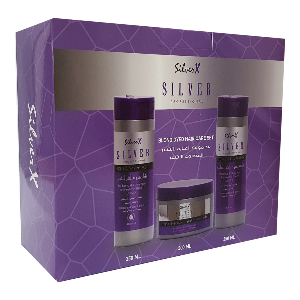 Silver X Silver Hair Care 3pc Set