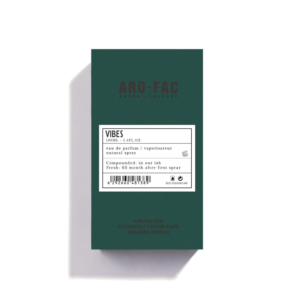 AMD Perfumes Aro Fac Vibes Perfume For Unisex EDP 100ml