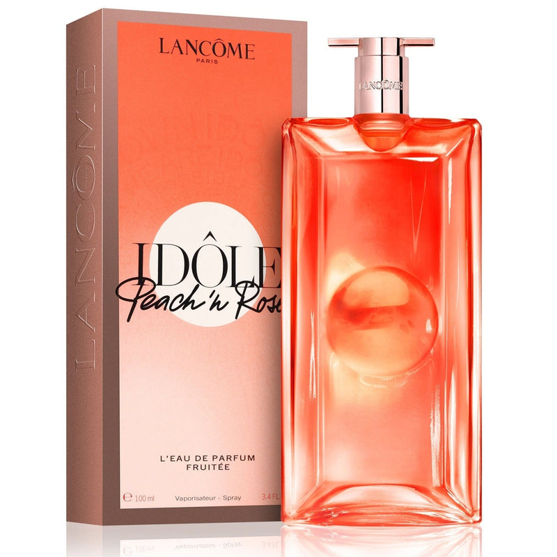 Lancome Idole Peach'N Roses L'Eau De Parfum Fruitee For Women- Fruity Fragrance Perfume 100ml