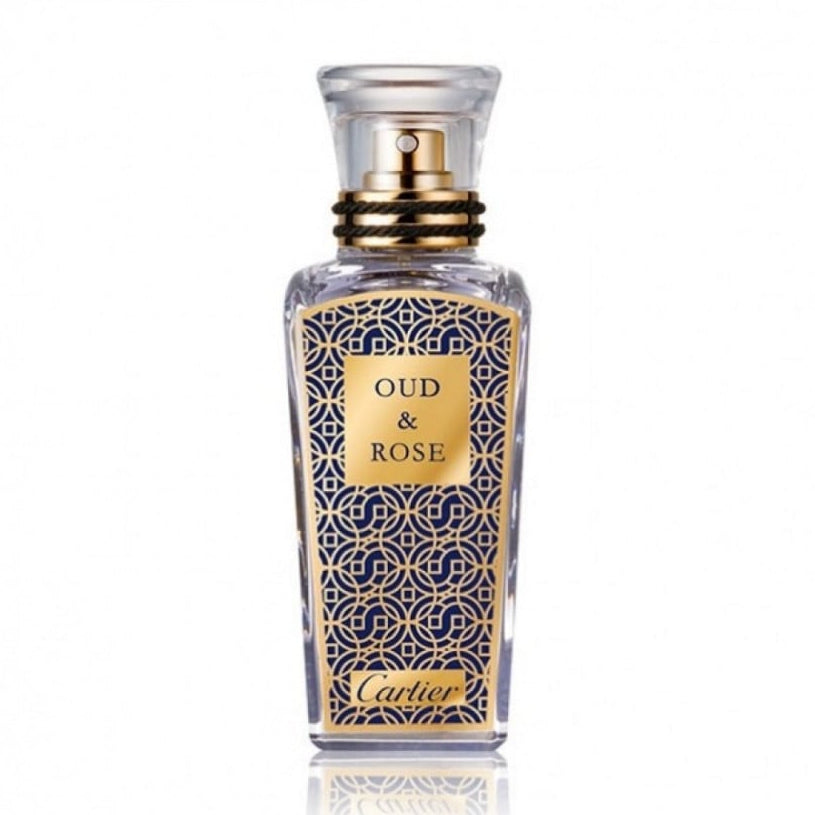 Cartier Oud & Rose Parfum For Unisex - Amber Floral Perfume 45ml