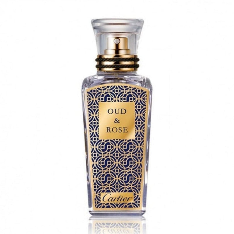 Cartier Oud & Rose Parfum For Unisex - Amber Floral Perfume 45ml