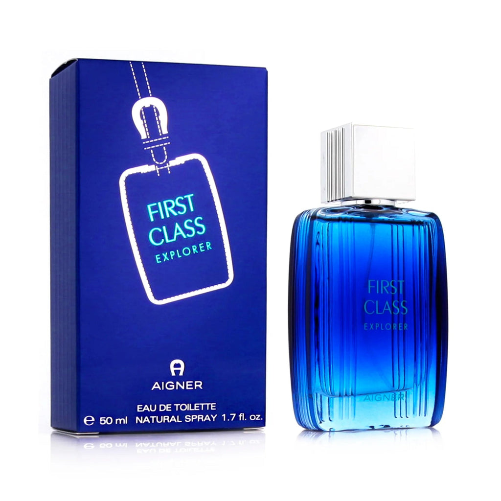 Etienne Aigner First Class Explorer Eau De Toilette For Men - Woody Floral Musk Perfume 50ml