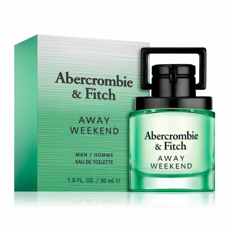 Abercrombie & Fitch Away Weekend Man Eau De Toilette For Men - Aromatic Fougere Perfume 30ml