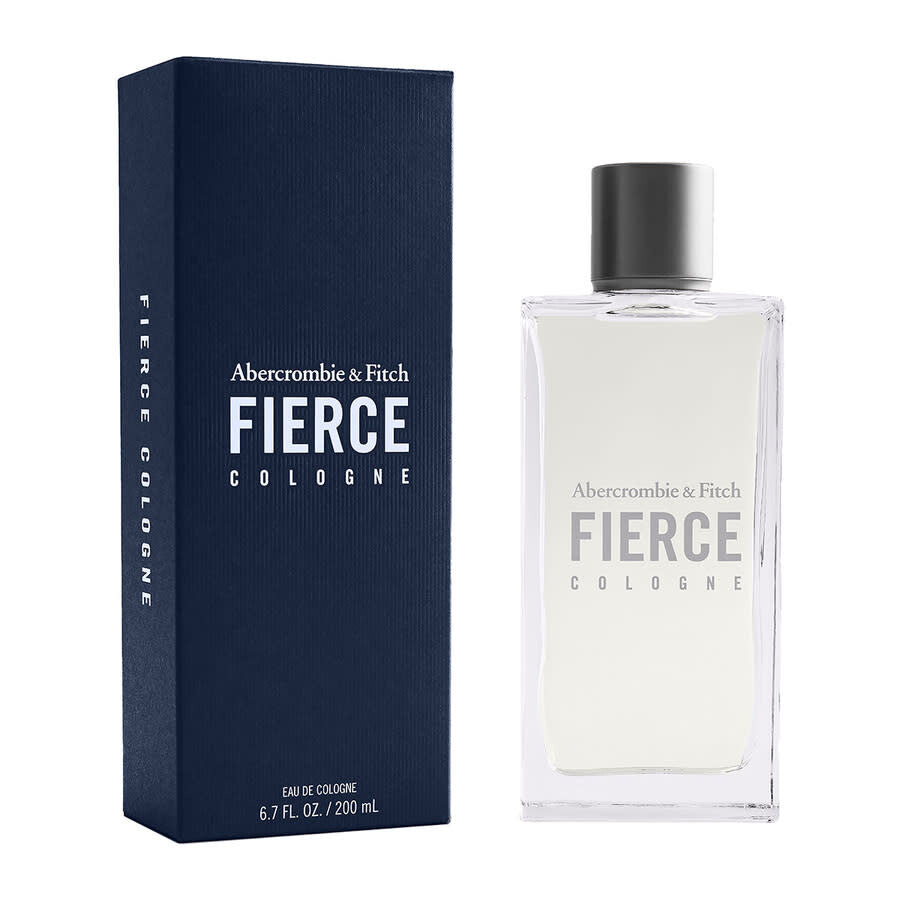 Abercrombie & Fitch Fierce Eau De Cologne For Men - Woody Aromatic Perfume 200ml