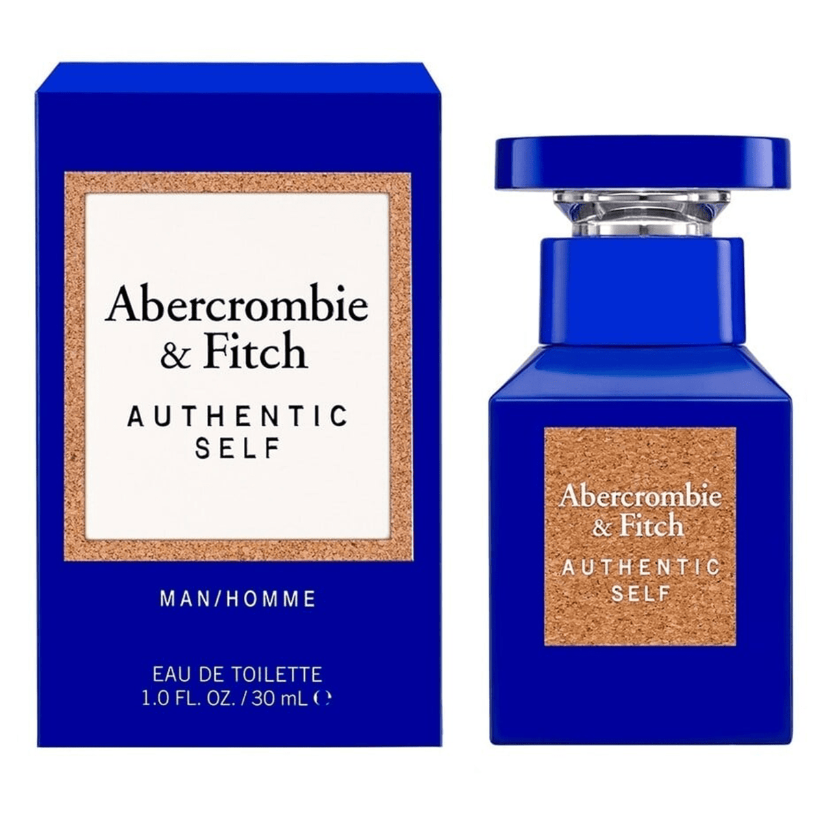 Abercrombie & Fitch Authentic Self Man Eau De Toilette For Men - Fougère?Amber Perfume 30ml